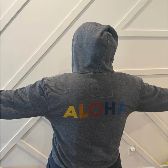 Aviator Nation Hawaii Patch Zip Hoodie - Picture 6 of 16